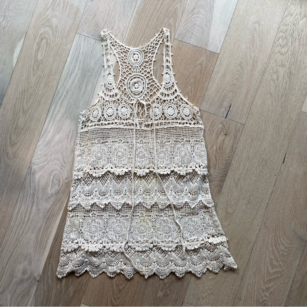Cotton Crochet Cover-Up